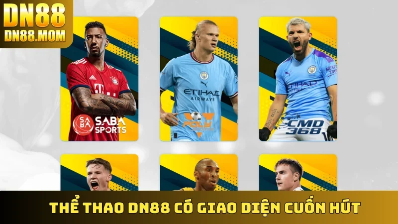 Thể Thao DN88 có giao diện cuốn hút
